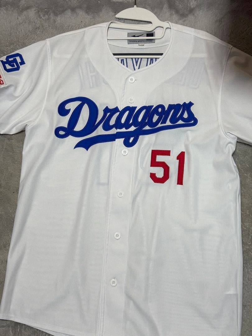 ドラゴンズ 上林 オーダーレプリカユニホーム L