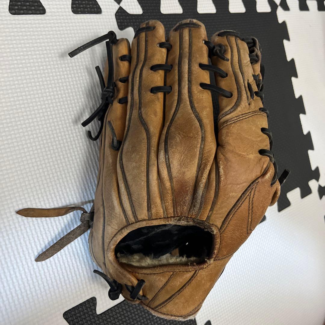 ASICS GOLDSTAGE 硬式グローブ ブラウン