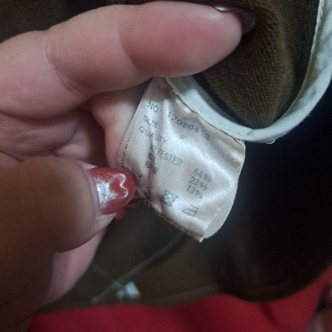 TODAYFUL ステッチウールシャツ ブラウン　シャツジャケット