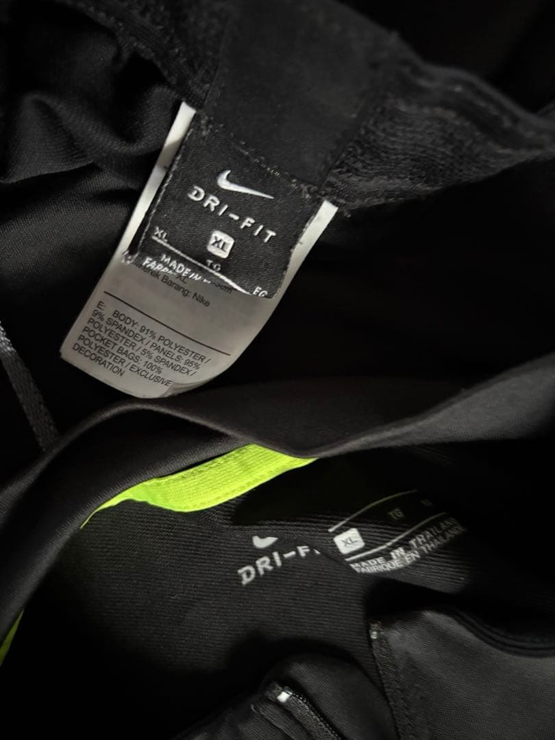 Nike DRI-FIT ジャージ XLサイズ ブラック