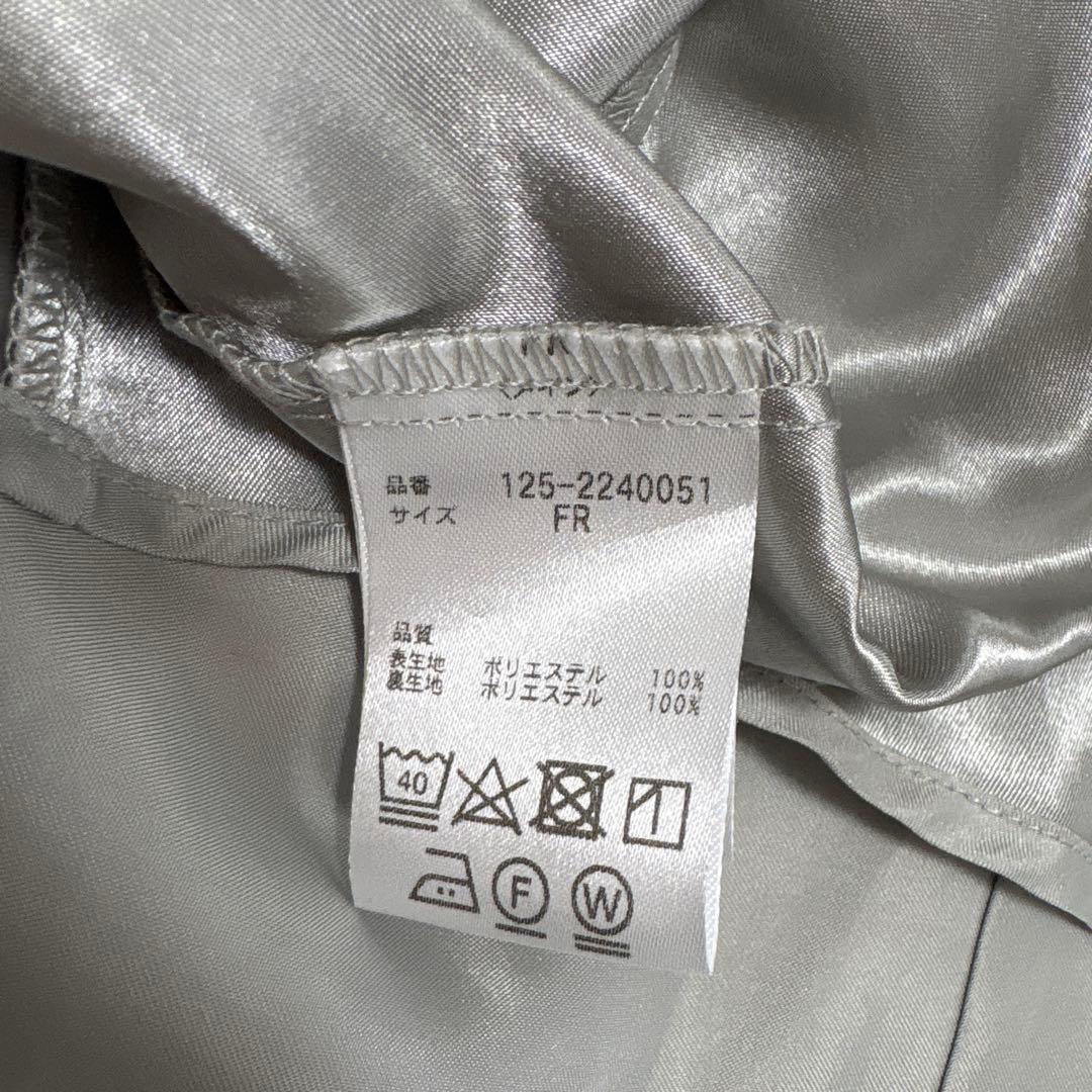 【美品】ビッグシアーフラワープリントワンピース　ジルバイジルスチュアート