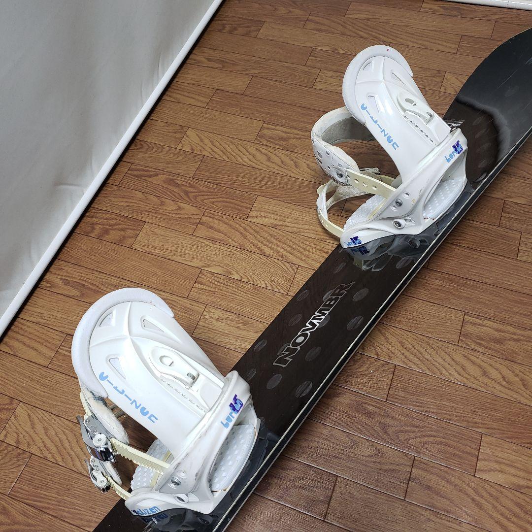 NOVEMBER BURTON 142cm スノーボードセット