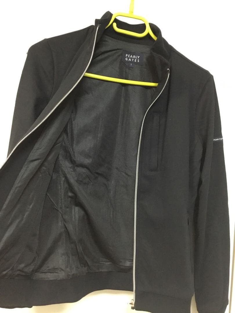 PEARLY GATES ブラック フルジップジャケット