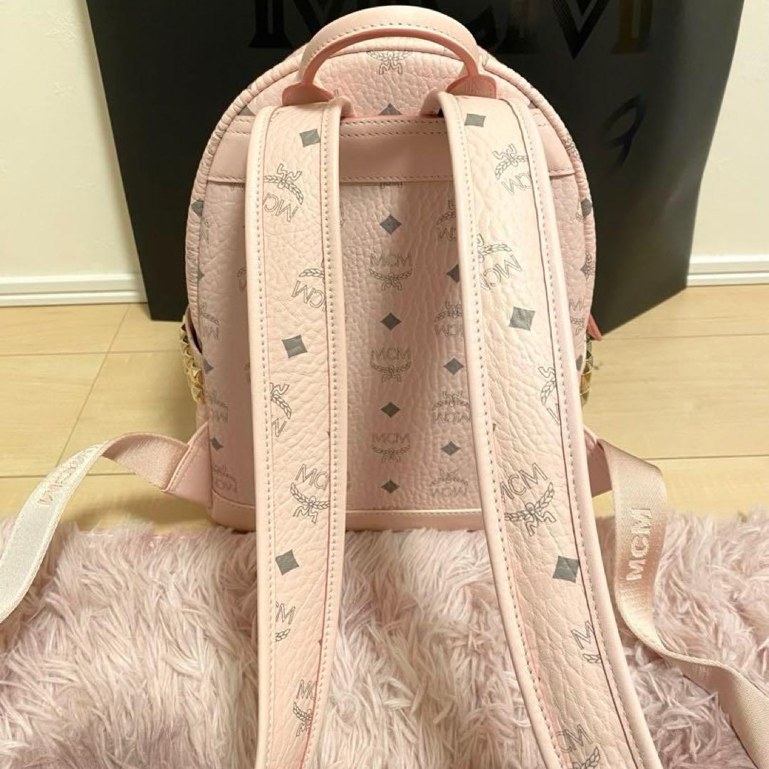 MCM リュック パウダーピンク Sサイズ