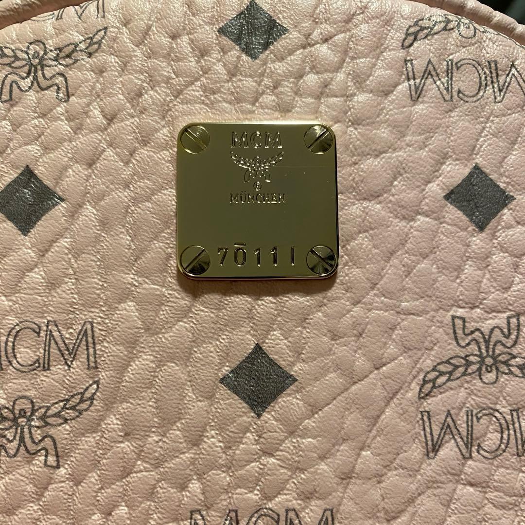 MCM リュック パウダーピンク Sサイズ