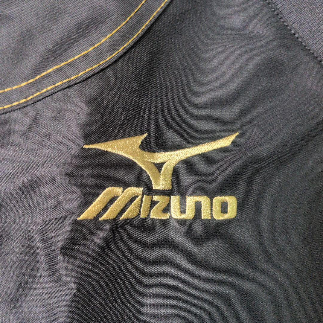 美品　ミズノ タフブレーカー セットアップ ウィンドブレーカー M 黒