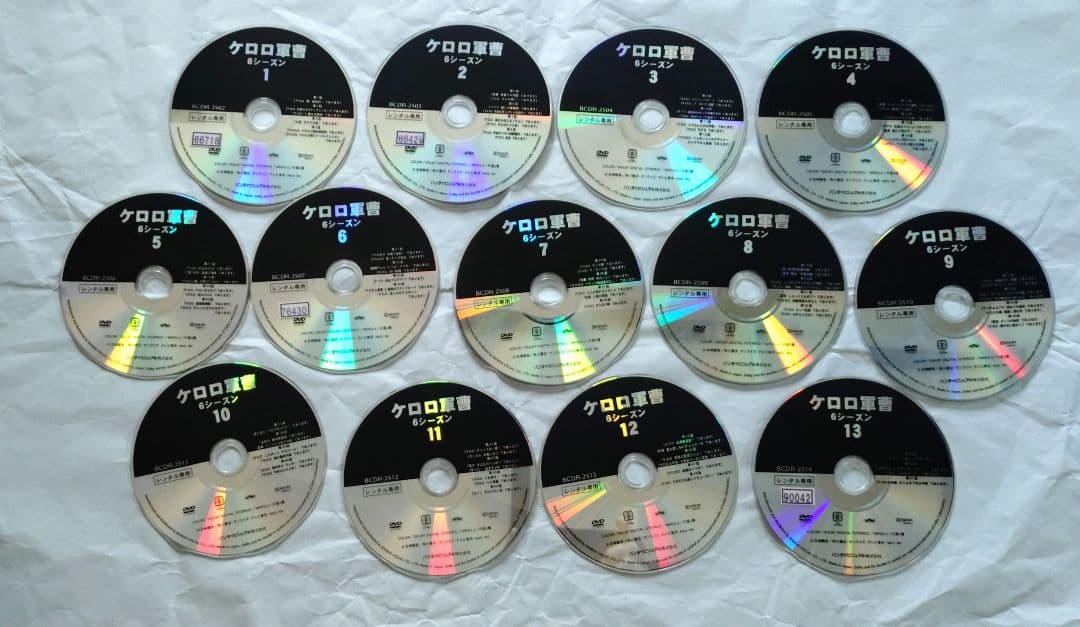 ケロロ軍曹 シーズン3~6 DVD全巻セット