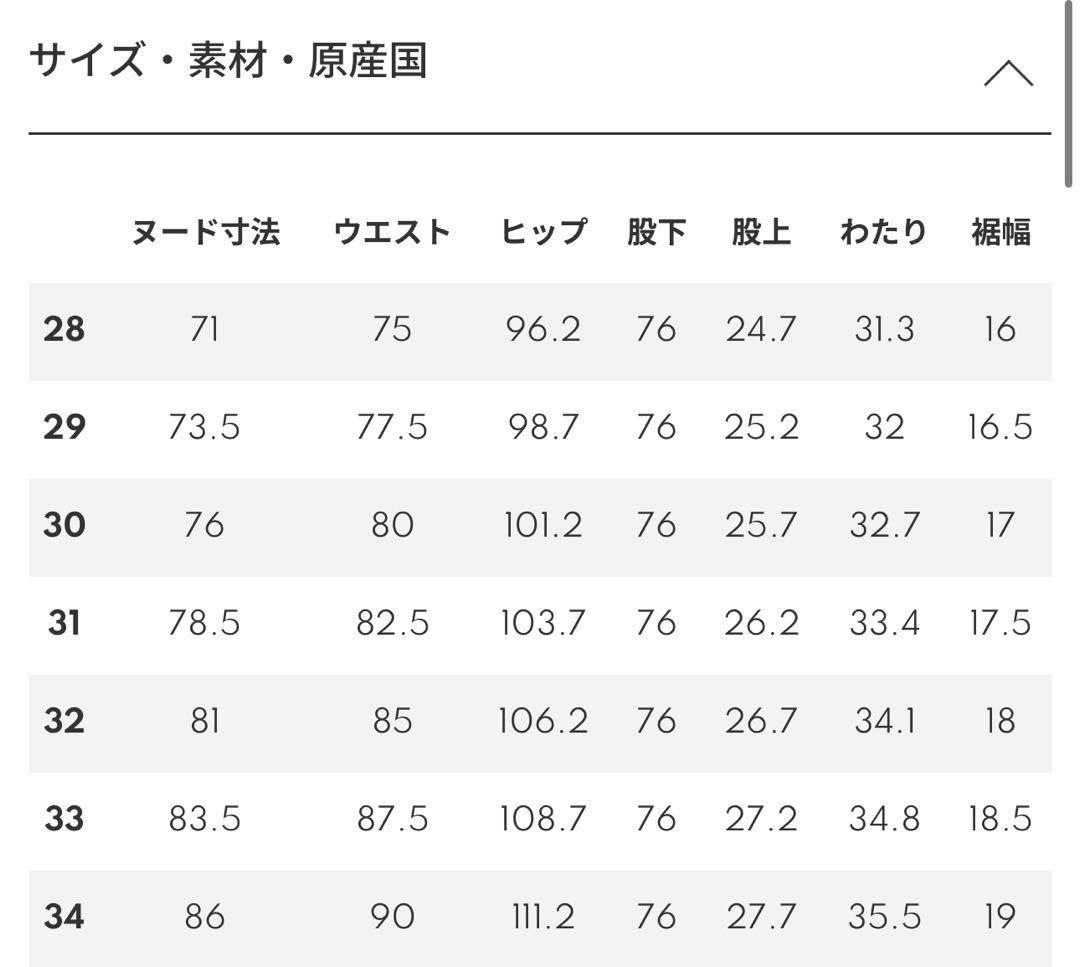 【YANUK】PREMIUM2テーパード PHILIPⅡ PSX サイズ31