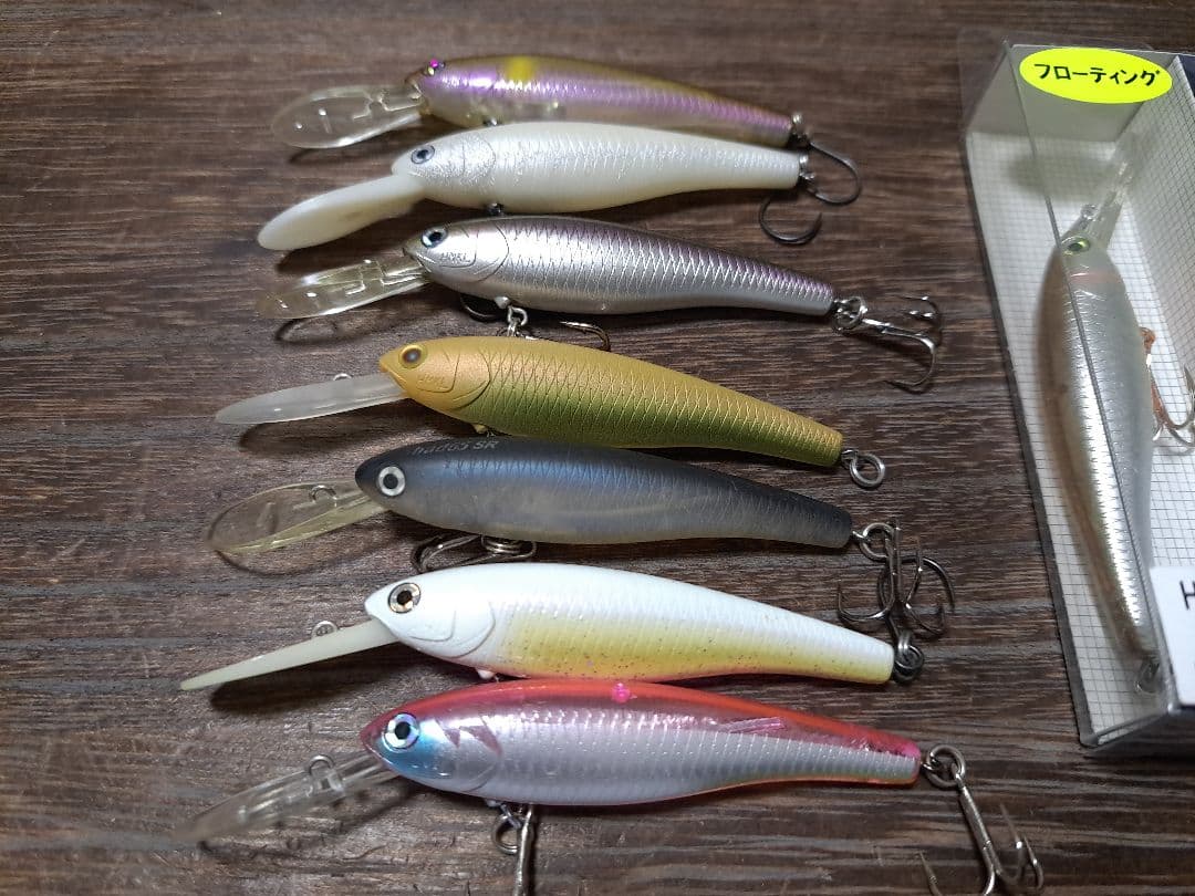 美品　ハンクル　シャッド　9本　SR　hmkl　shad　sr　管釣り　エリア