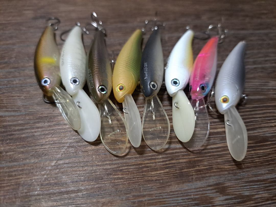 美品　ハンクル　シャッド　9本　SR　hmkl　shad　sr　管釣り　エリア