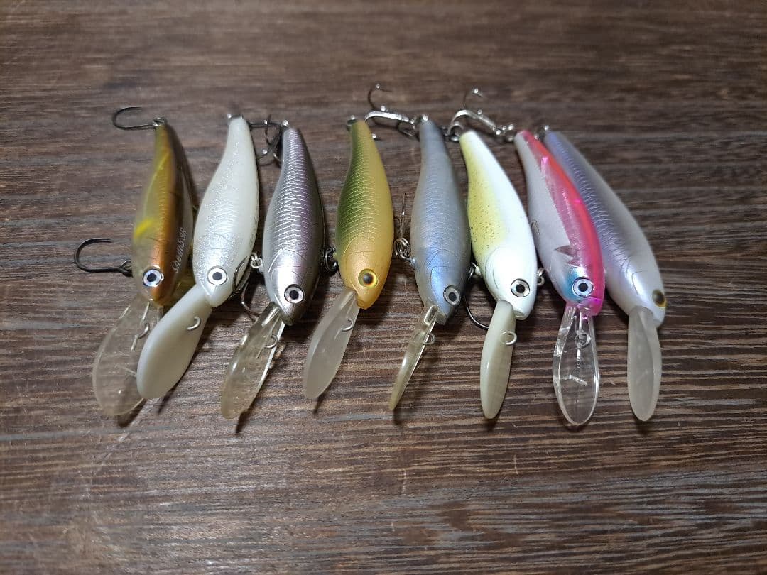 美品　ハンクル　シャッド　9本　SR　hmkl　shad　sr　管釣り　エリア