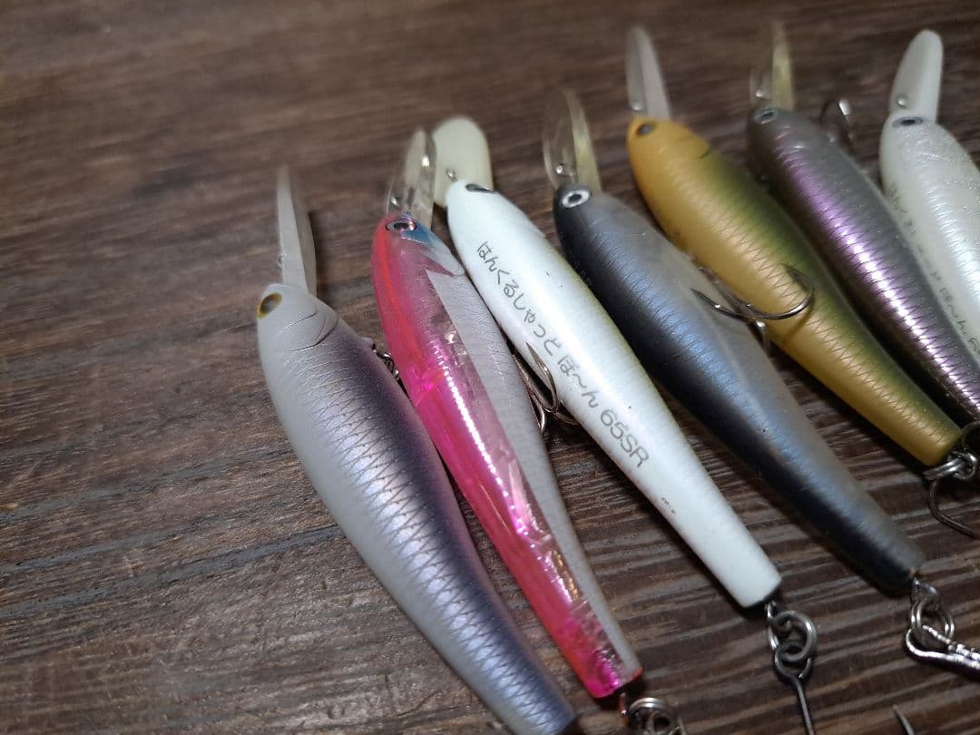 美品　ハンクル　シャッド　9本　SR　hmkl　shad　sr　管釣り　エリア