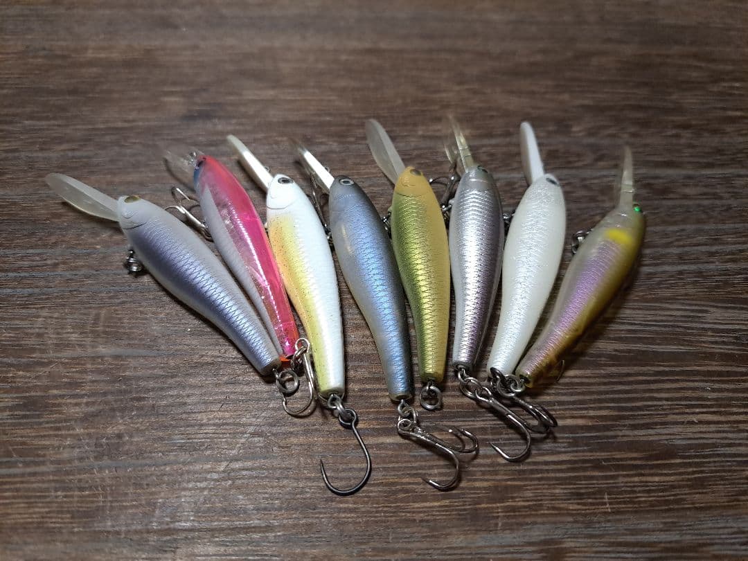 美品　ハンクル　シャッド　9本　SR　hmkl　shad　sr　管釣り　エリア