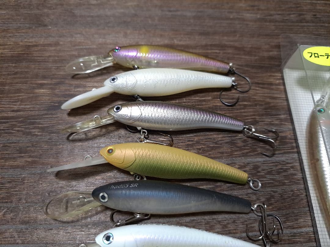 美品　ハンクル　シャッド　9本　SR　hmkl　shad　sr　管釣り　エリア