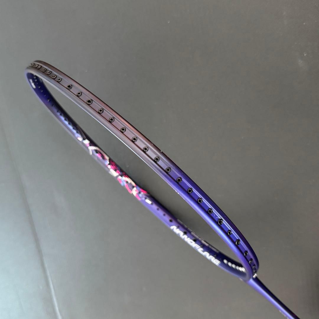 【美品】YONEX ナノフレア400 4UG5 ディープパープル