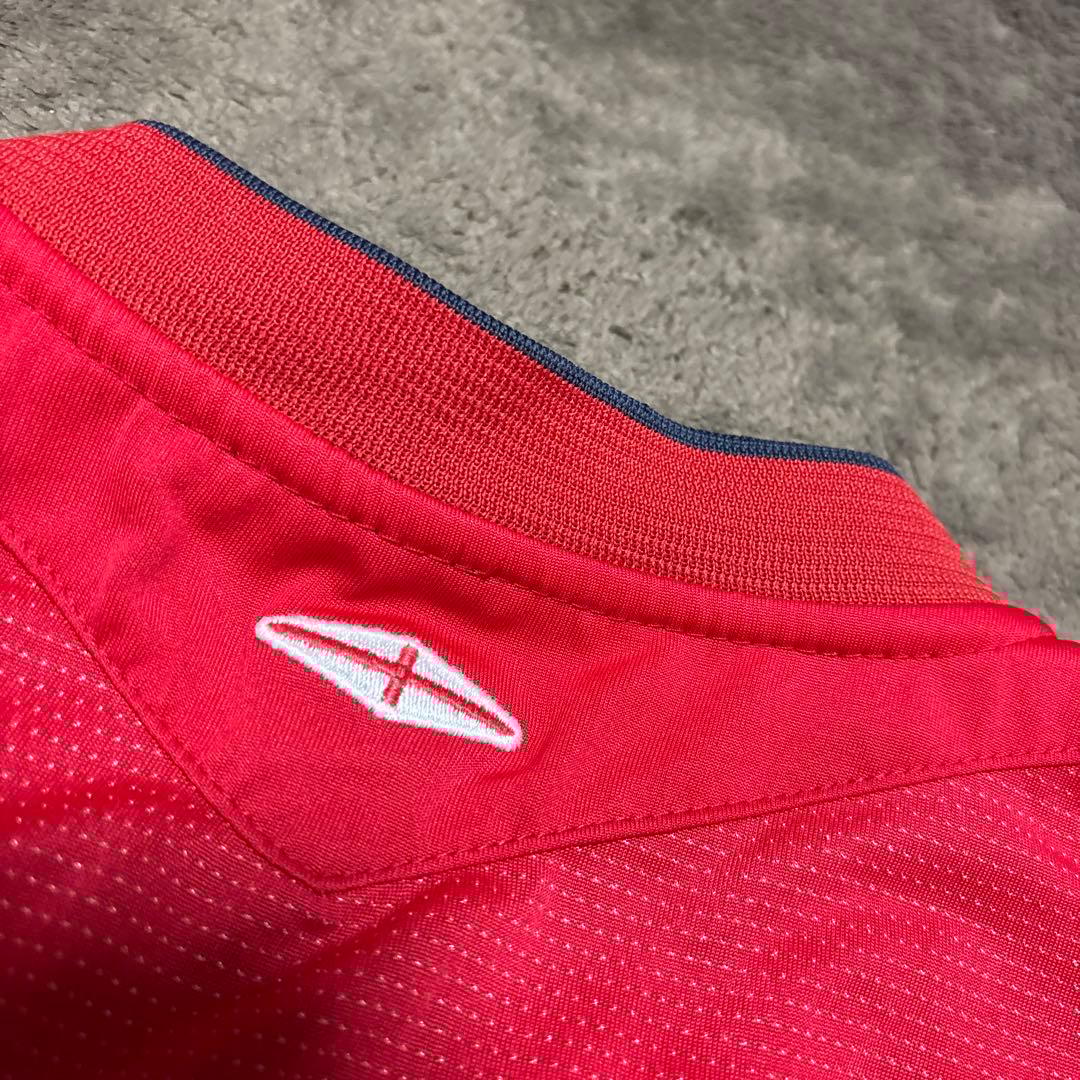 イングランド代表 04/06 アウェイ 長袖 ユニフォーム アンブロ レッド 赤