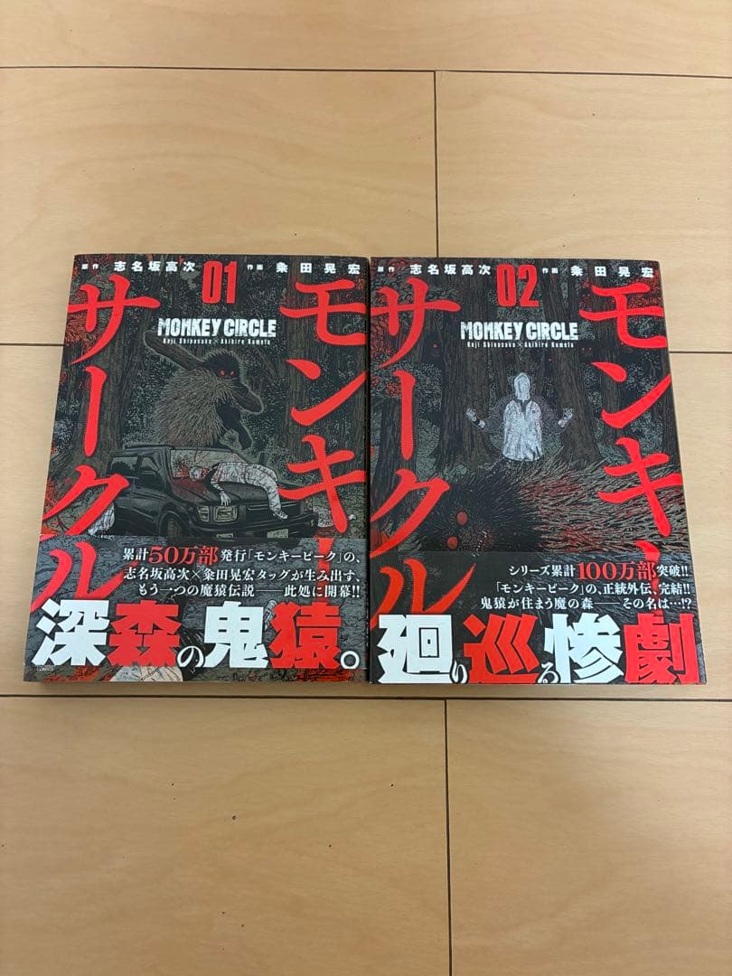 モンキーピーク、そのシリーズ全巻