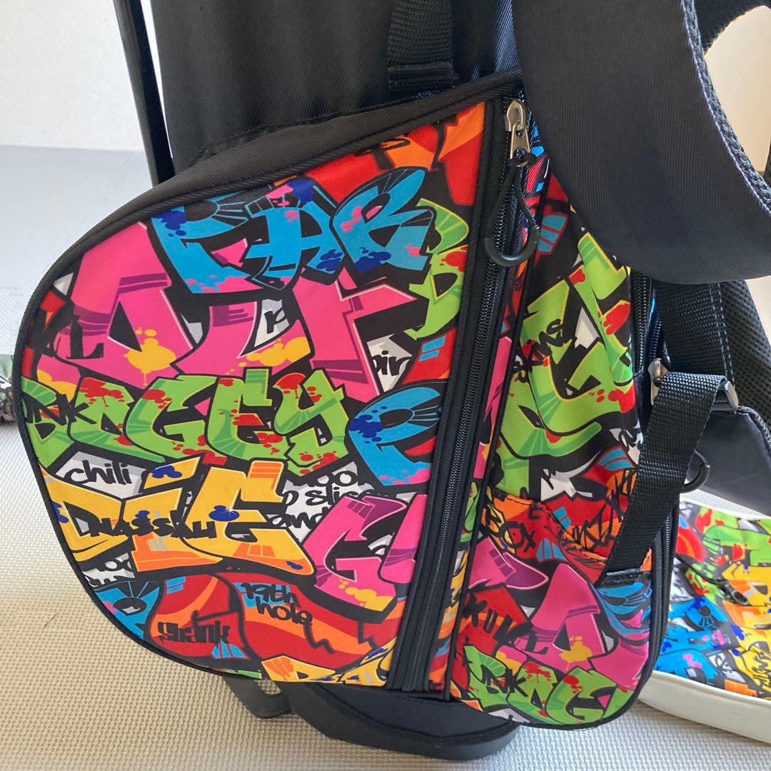 LOUDMOUTH 【8.5 型】キャディバック&ヘッドカバー等【6点セット】