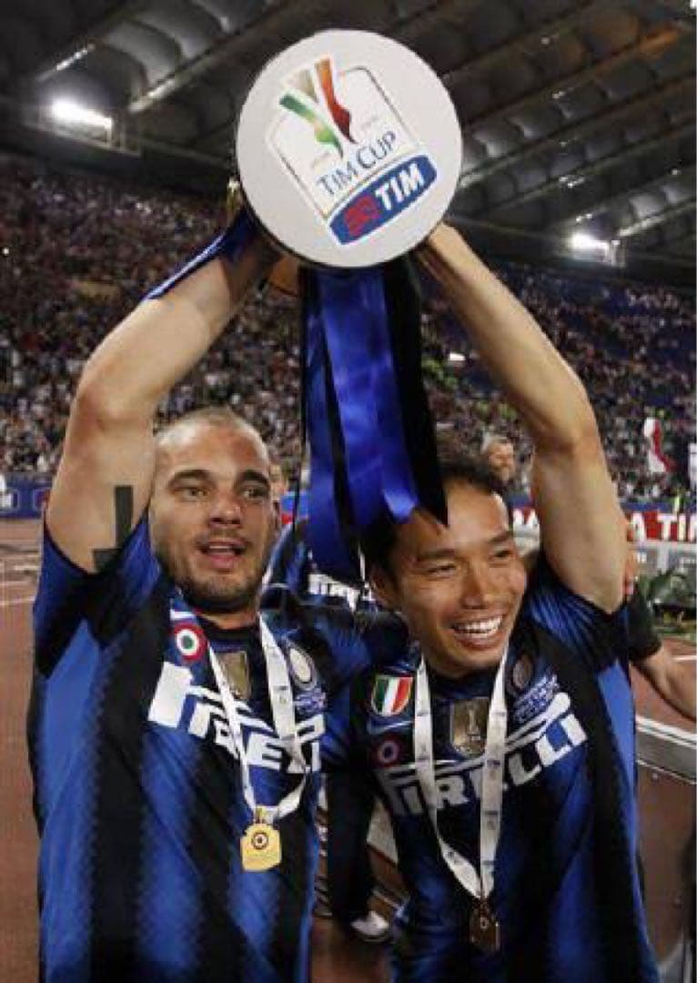 インテル　チームサイン　ユニフォーム　長友佑都　日本代表　タグ付き　証明書有り