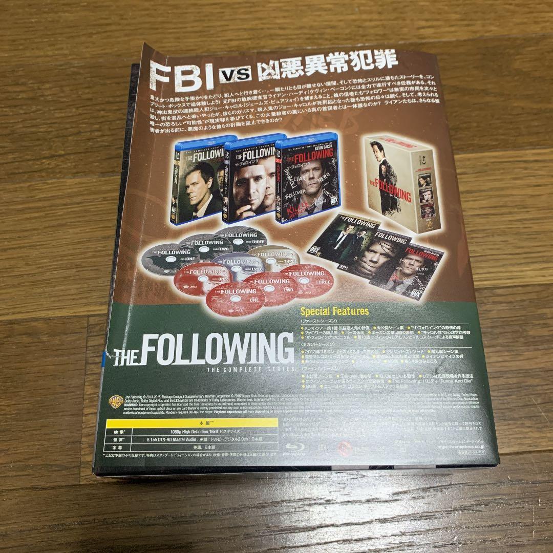 ザ・フォロイング コンプリート・シリーズ ブルーレイ ボックス〈9枚組〉