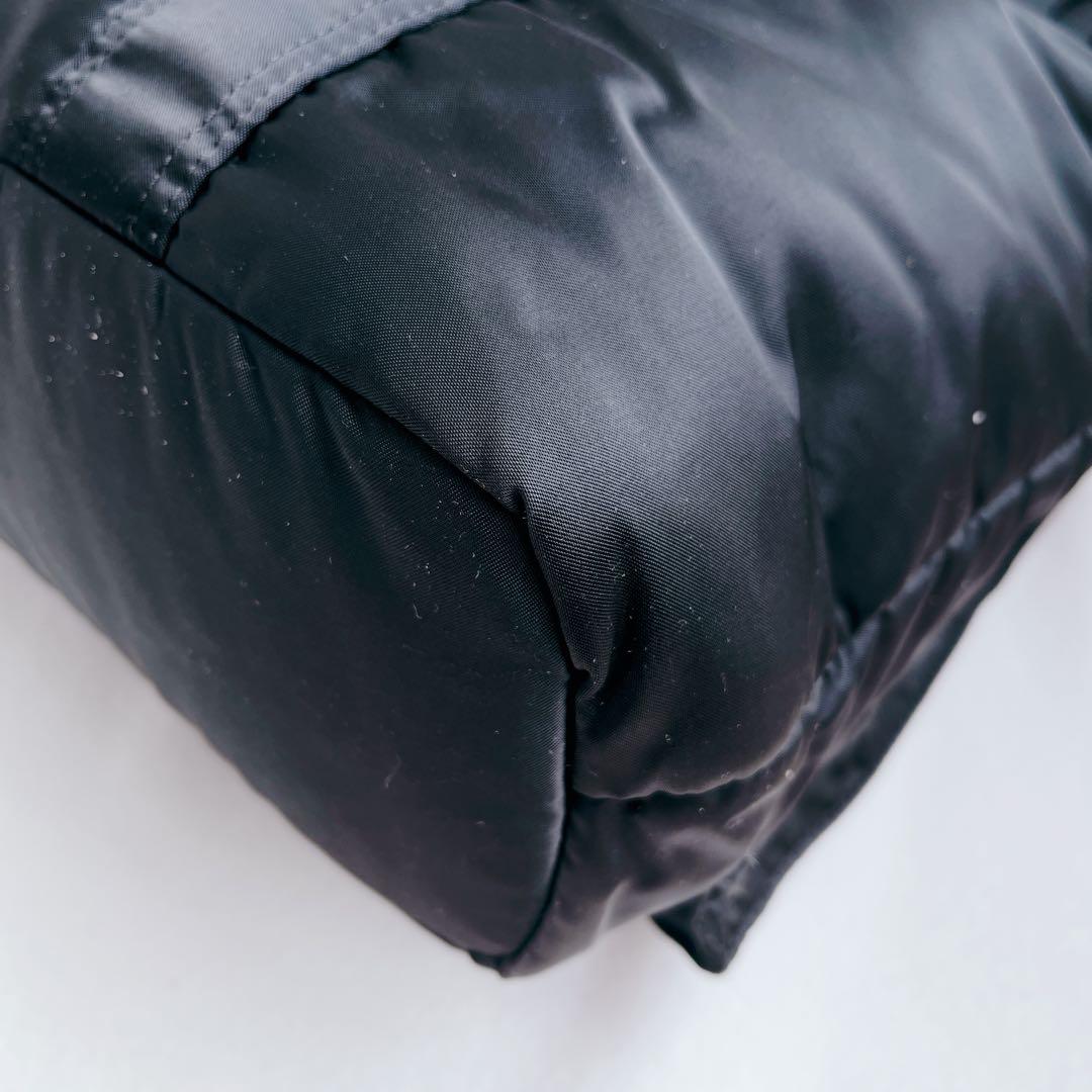 希少 ポーター タンカー トートバッグ 黒 肩掛け A4収納 廃盤 ビジネス通勤