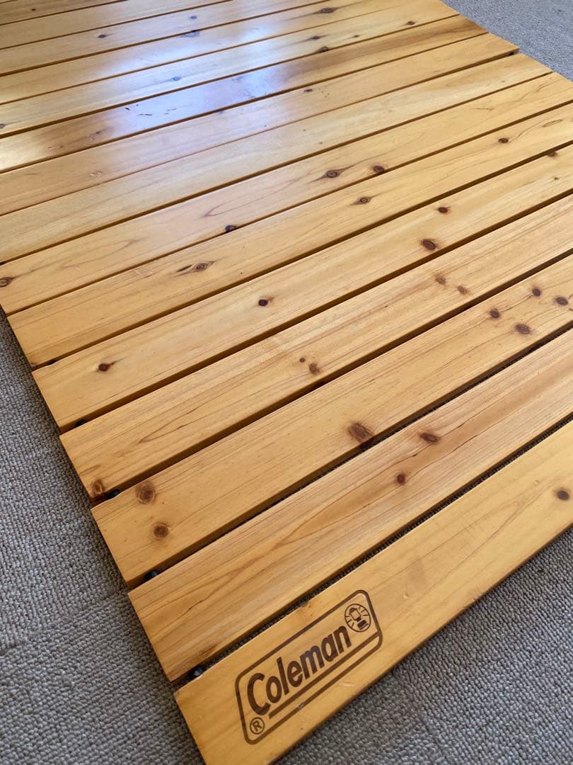 coleman コールマン ナチュラルウッド ロールテーブル110