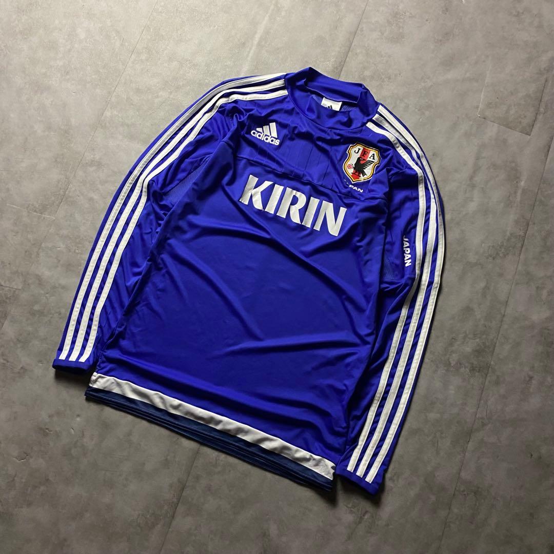 【入手困難】日本代表 2015 トレーニングウェア 伸縮素材 adidas 軽量