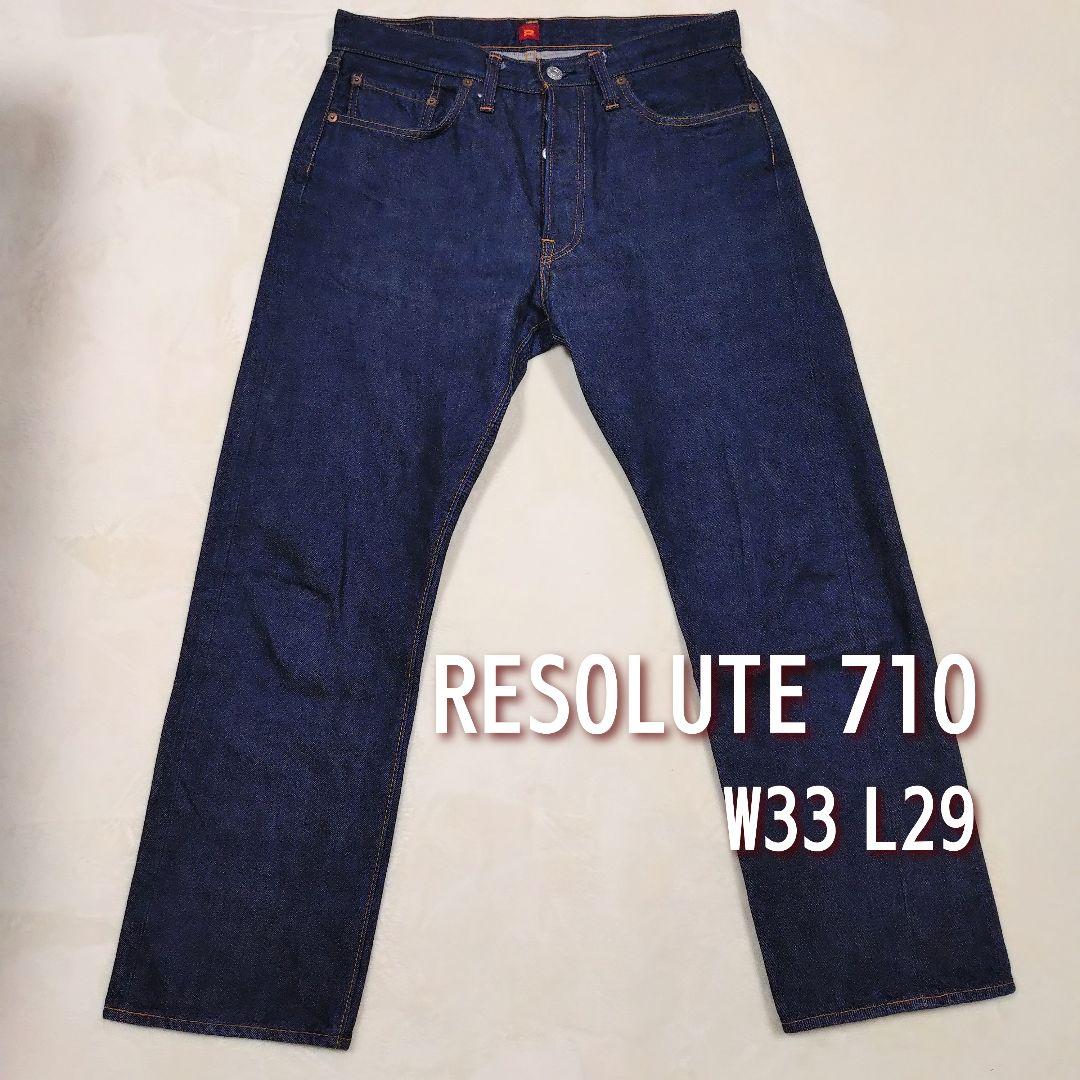 ぴ*n様 【極美品】RESOLUTE リゾルト 710　W33 L29