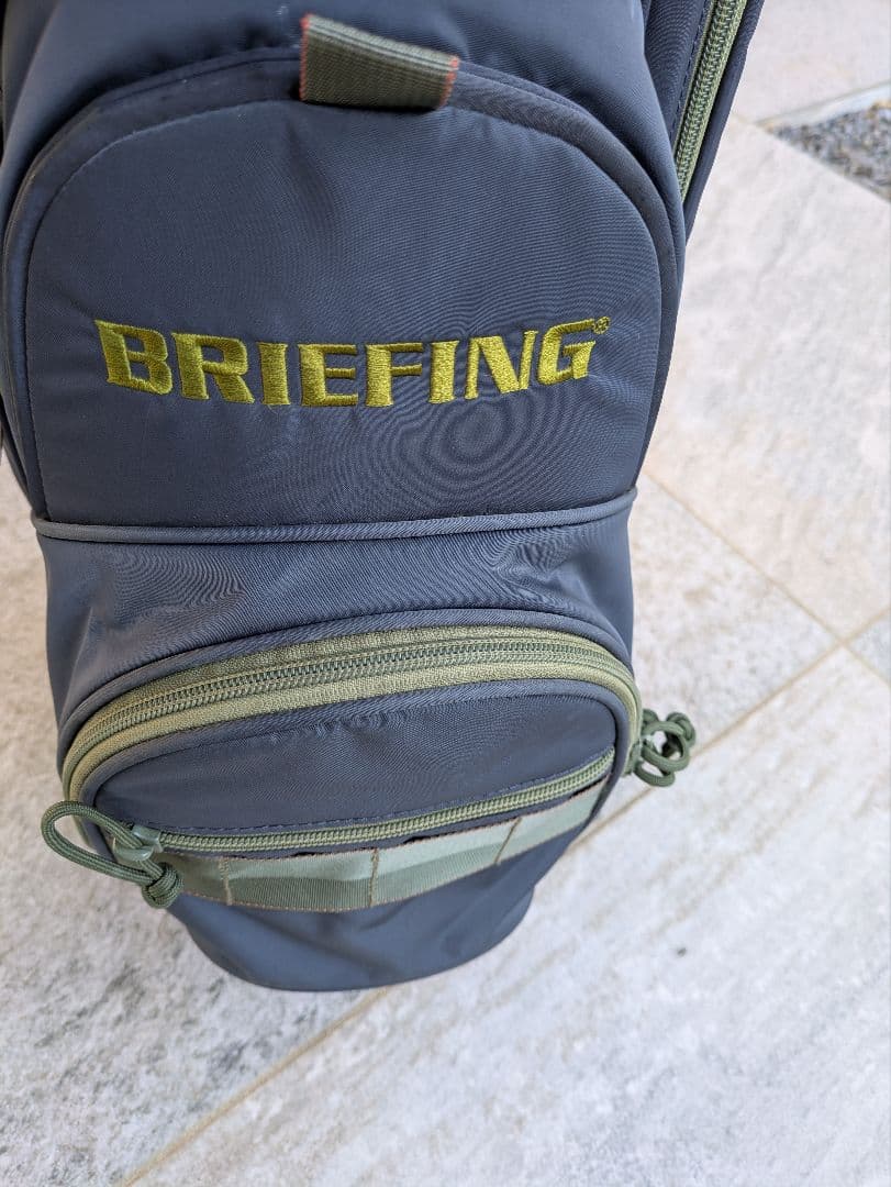 限定品/美品　Briefing/ブリーフィングキャディバッグ　レンジャーグリーン