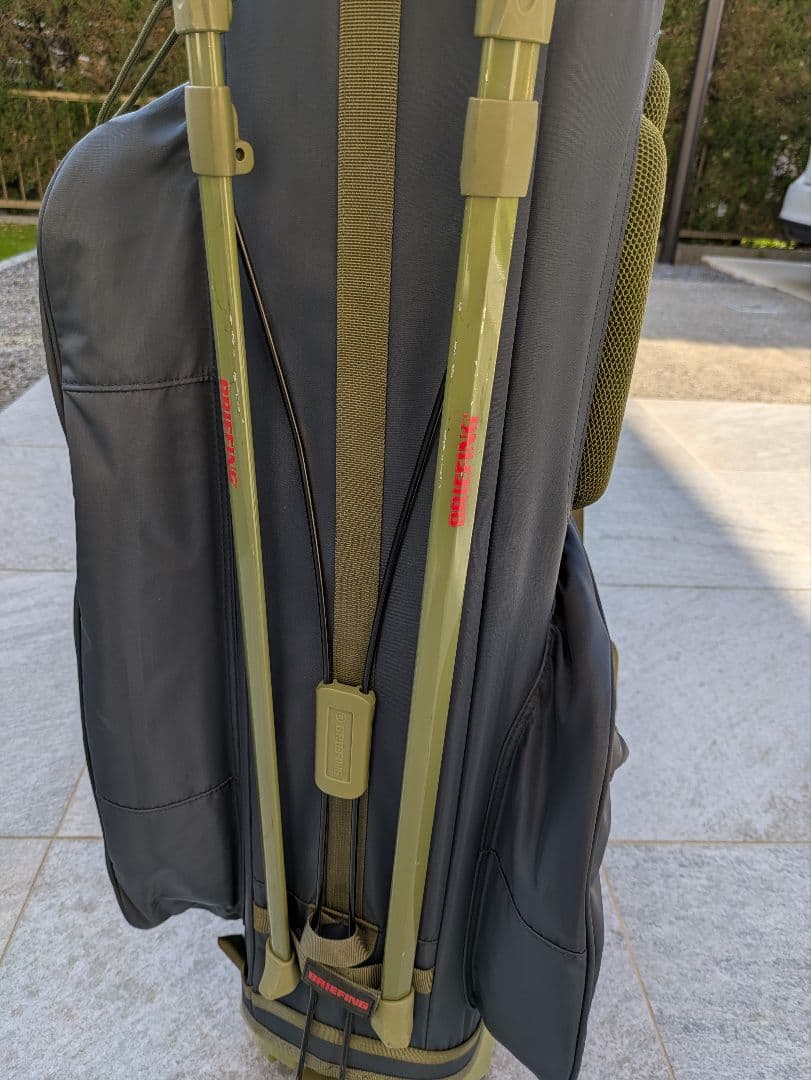 限定品/美品　Briefing/ブリーフィングキャディバッグ　レンジャーグリーン