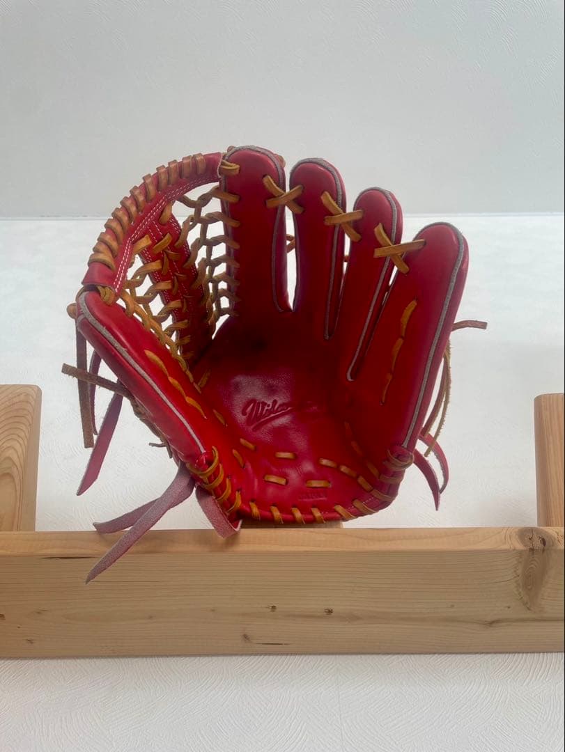 Wilson 硬式野球グローブ レッド