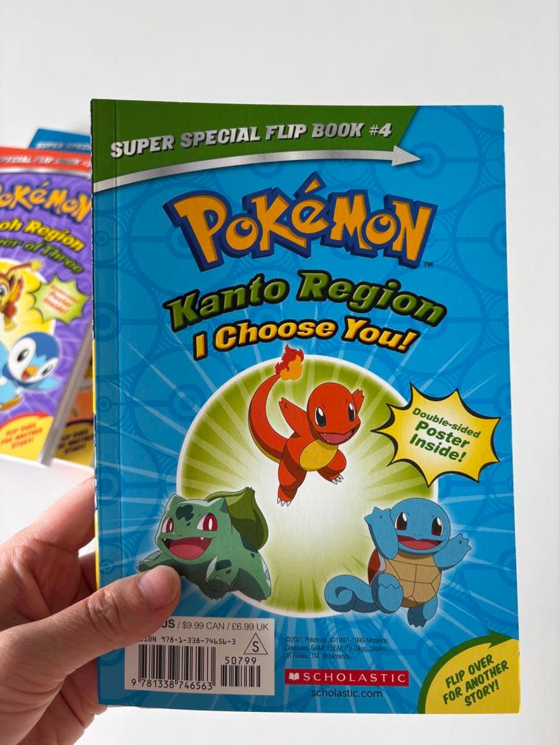 Pokemon English Chapter Book (4冊) セット
