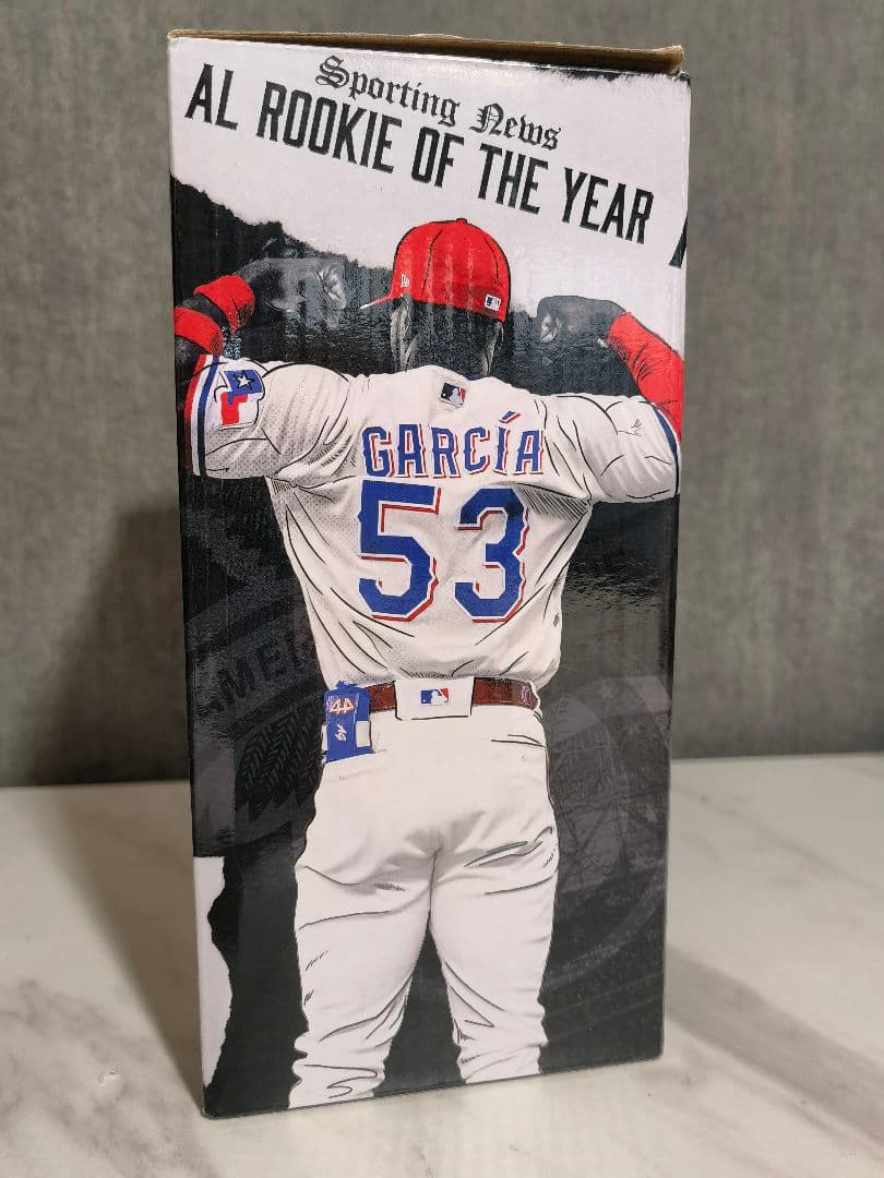 2022/6/13 レンジャーズ 来場者限定 アドリス・ガルシア ボブルヘッド②