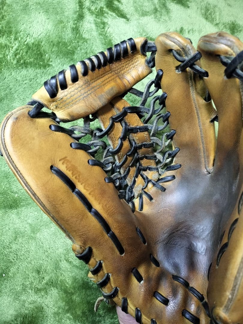 【キング】BBA 硬式用 外野手用グローブ 小型 小指2本入れ 軟式可