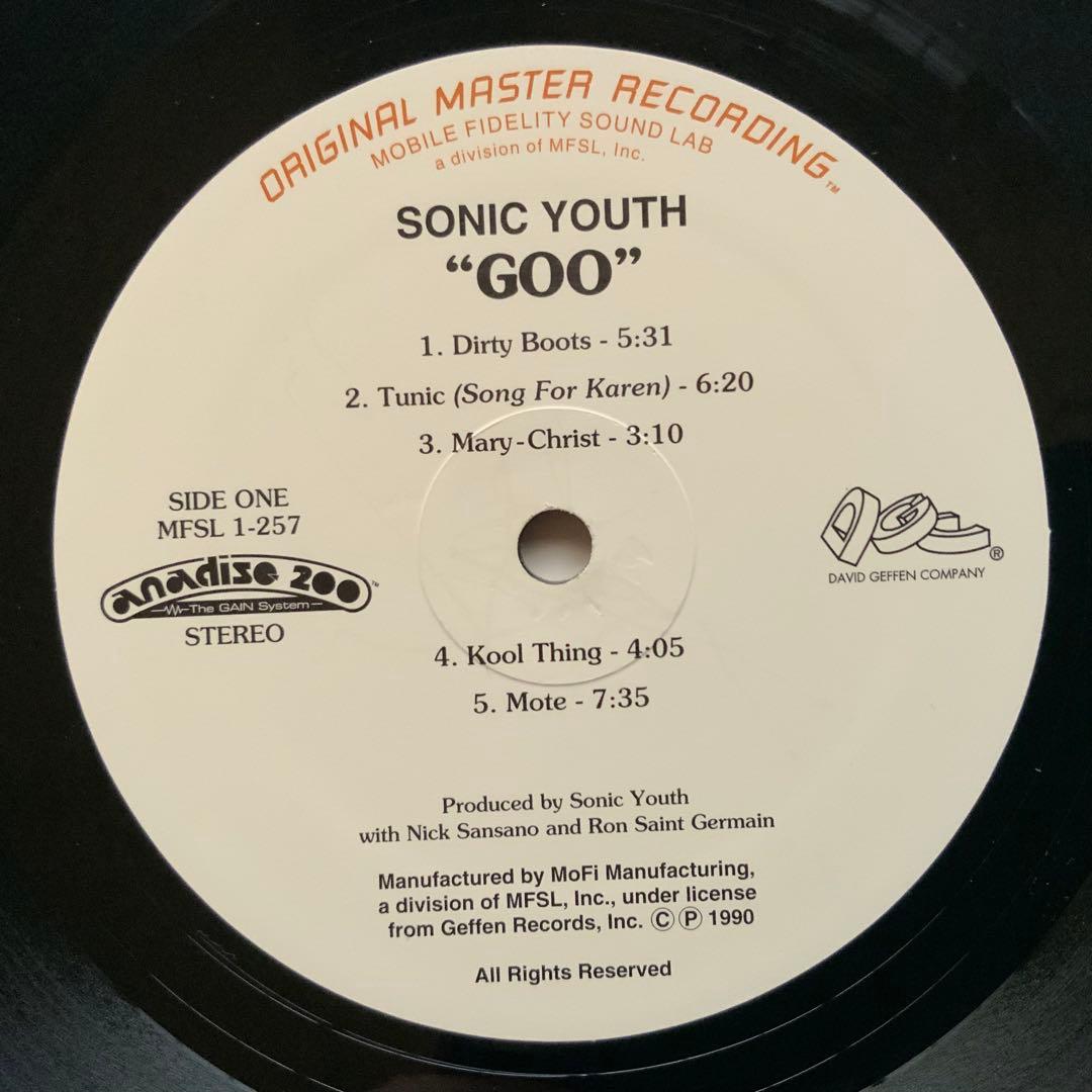 洋楽 Sonic Youth / Goo / MFSL 1-257