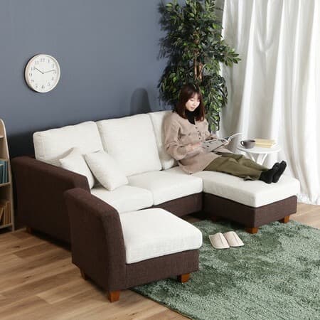 3人掛けソファ トリプルソファ 5人掛け 4人掛け カウチソファ