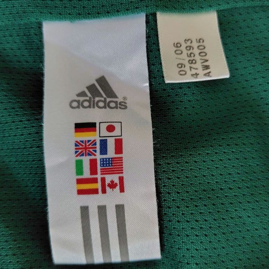 【希少サイズ】4XO アディダス サイドジップ プルオーバー 刺繍ロゴ 裾ドロー