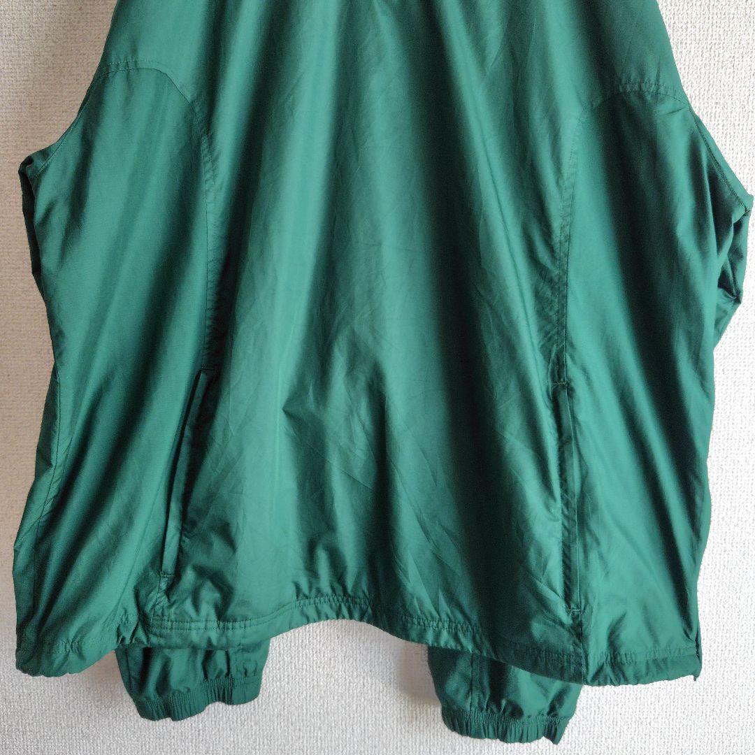 【希少サイズ】4XO アディダス サイドジップ プルオーバー 刺繍ロゴ 裾ドロー