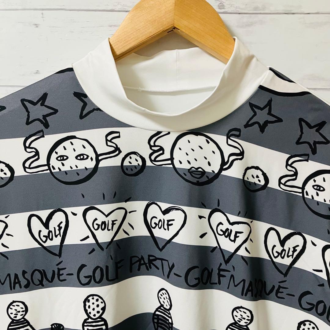 【新品未使用】カステルバジャック ゴルフ モックネック 吸汗速乾 UVケア