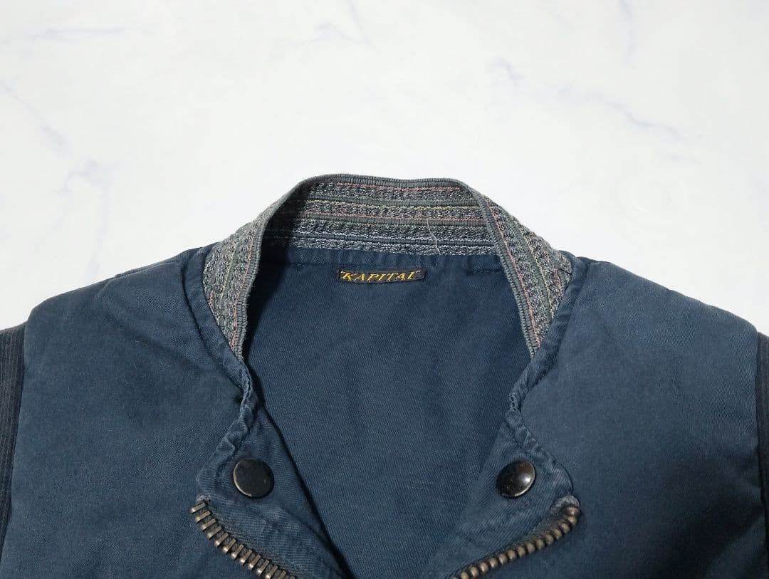 Kapital キャピタル ジップアップ中綿ベスト