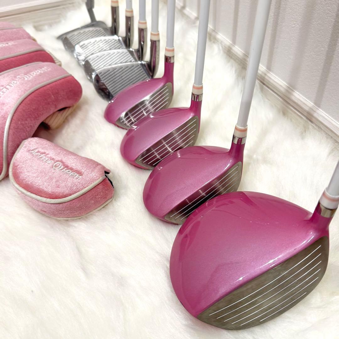 【美品】　Active Queen レディース　ゴルフクラブセット　9本