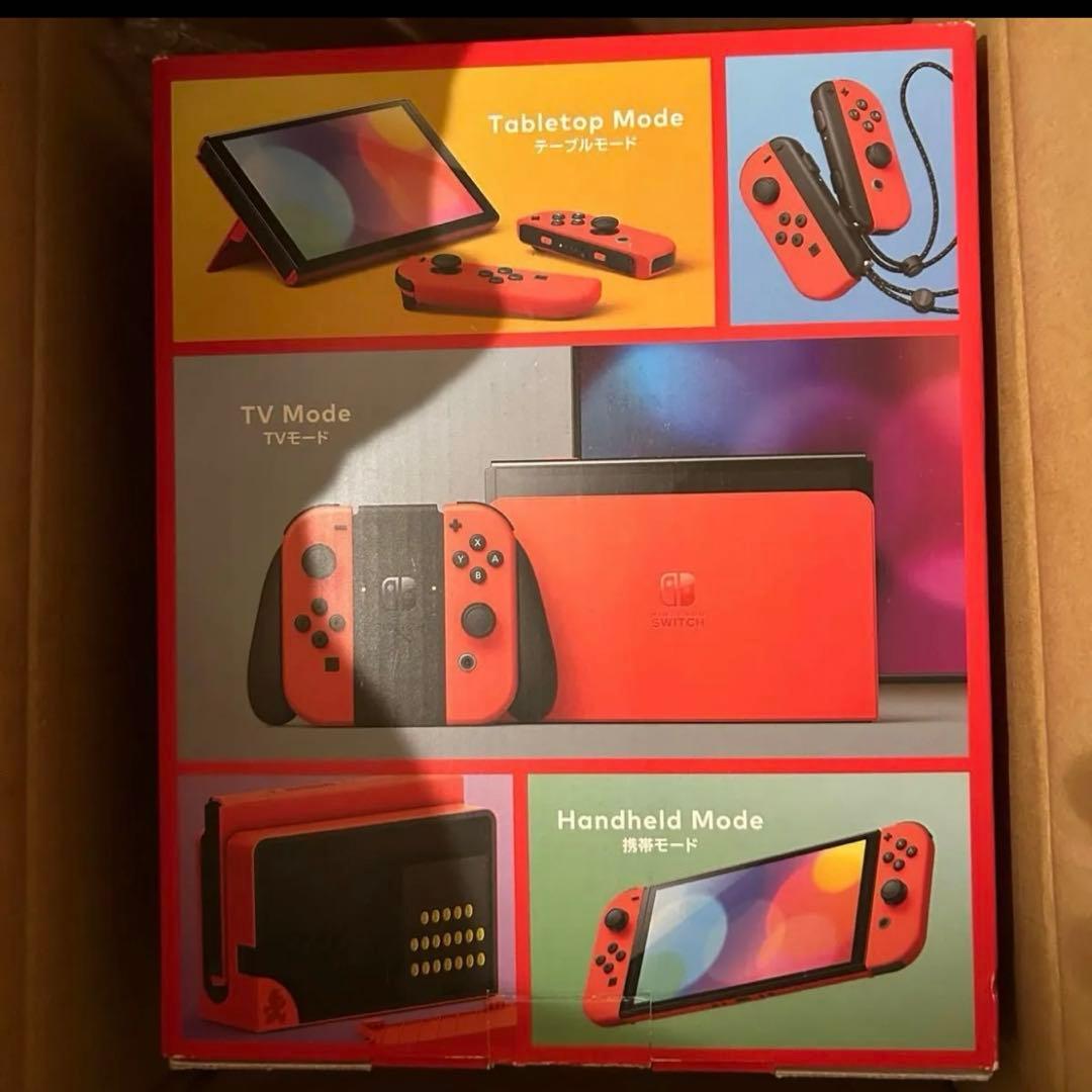 【GW限定セール】 未使用品 Nintendo Switch マリオレッド