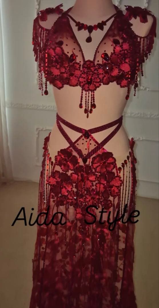 年末セール ベリーダンス 衣装 aida-style 製