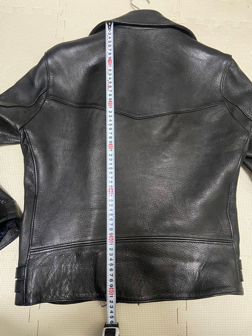 ルイスレザー x リアルマッコイズ ライトニング 40 ディアスキン　ライダース