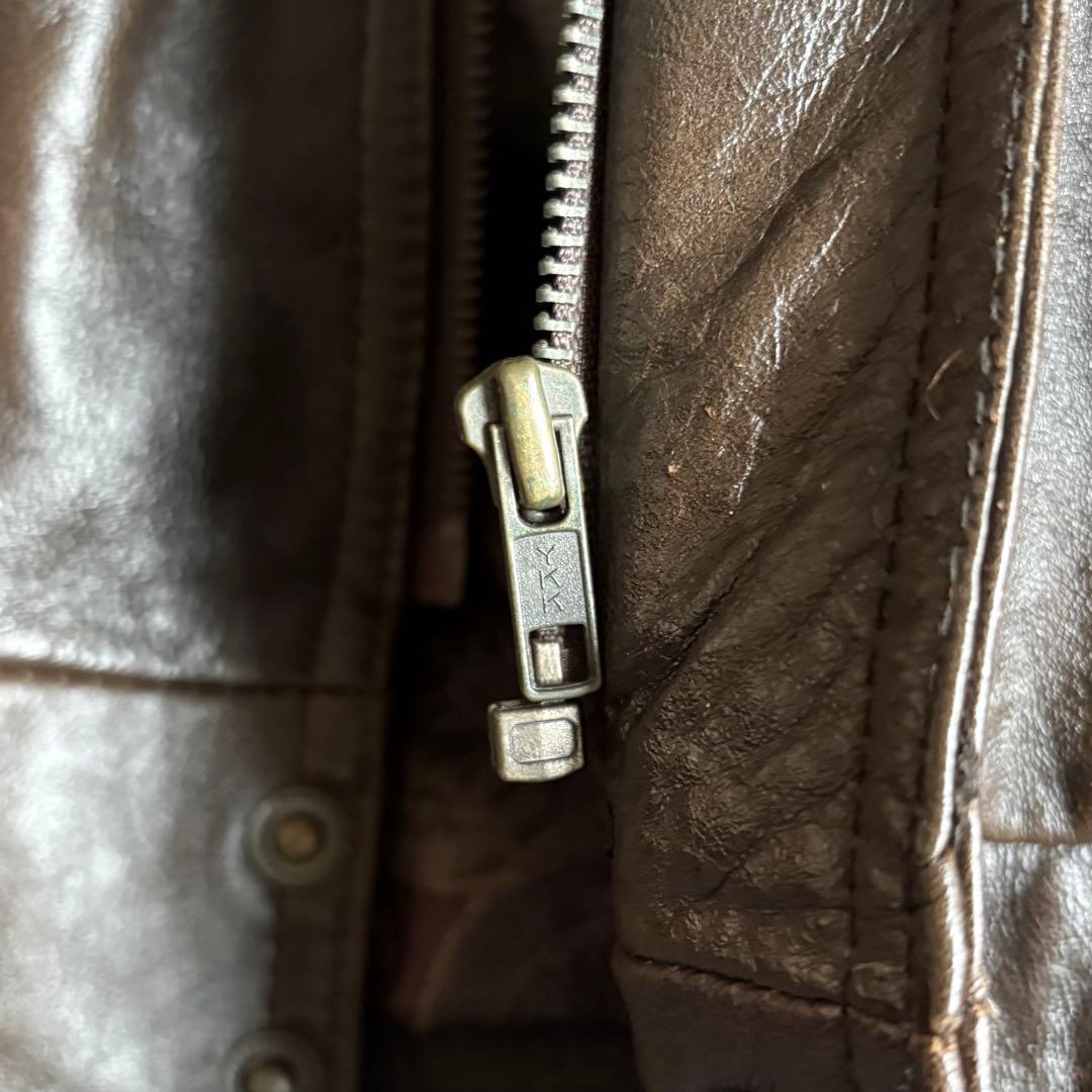 【90s vintage】G-1 フライトジャケット　イタリア産本革　短丈　ボア