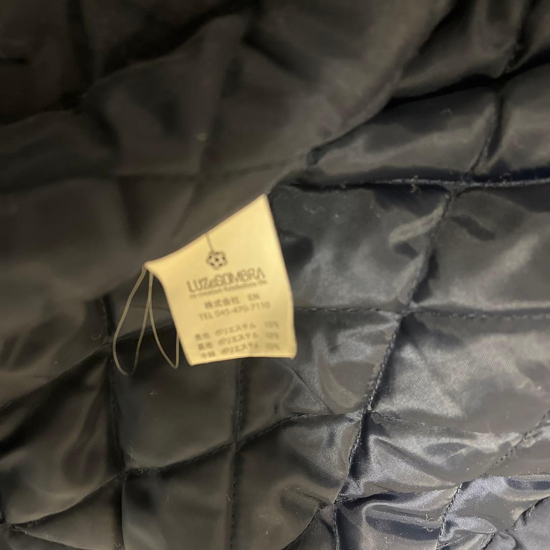 LUZ e SOMBLA ハーフベンチコート ネイビー　サイズXL