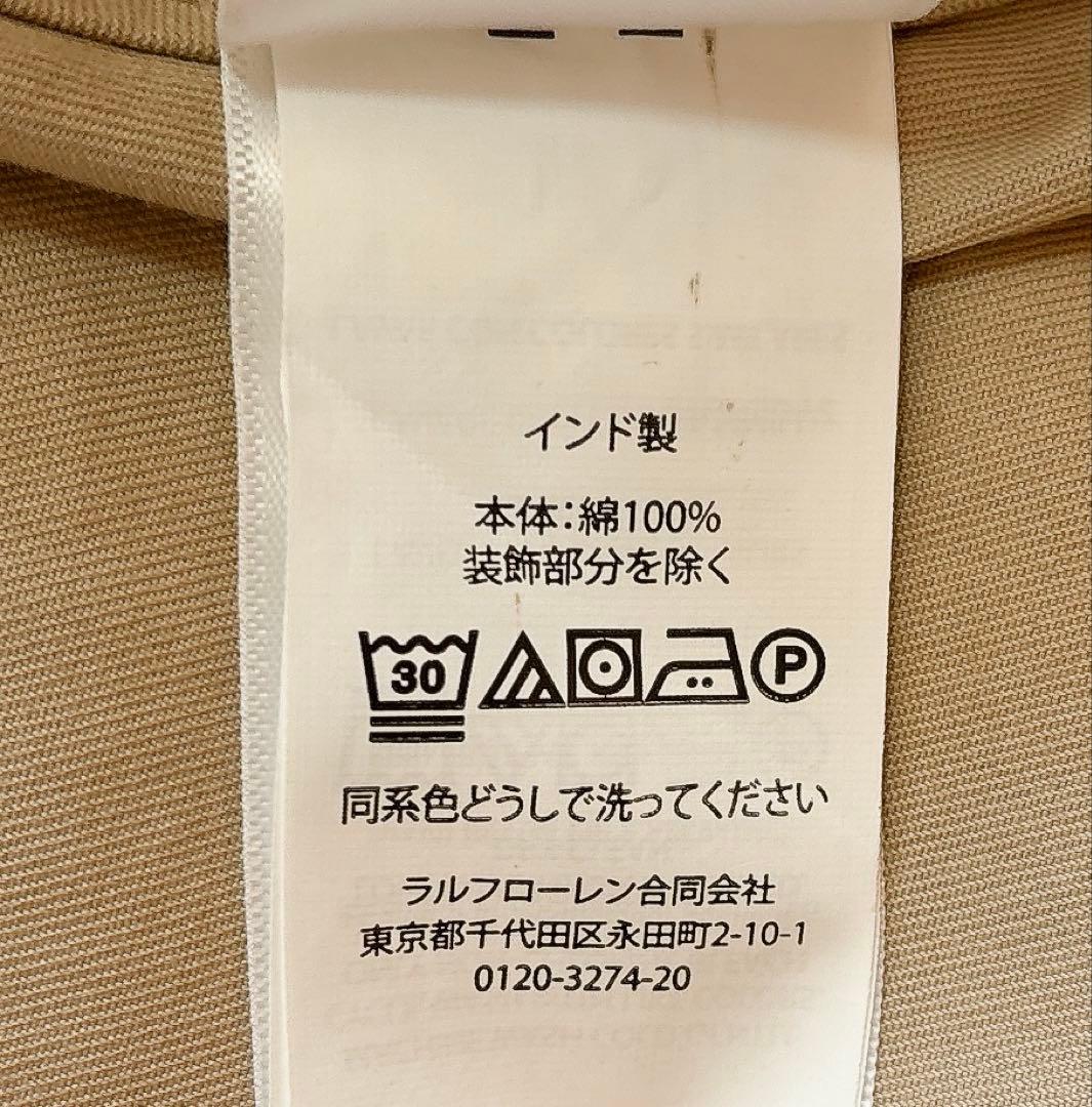 現行タグ ポロラルフローレン ロングスリーブカジュアルドレス シャツワンピース