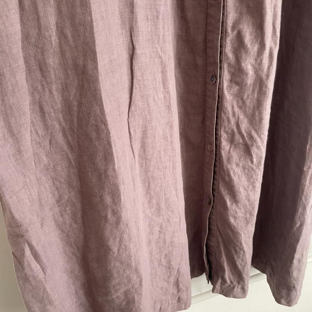 nest Robe ネストローブ リネン ピンタック ワンピース 羽織り