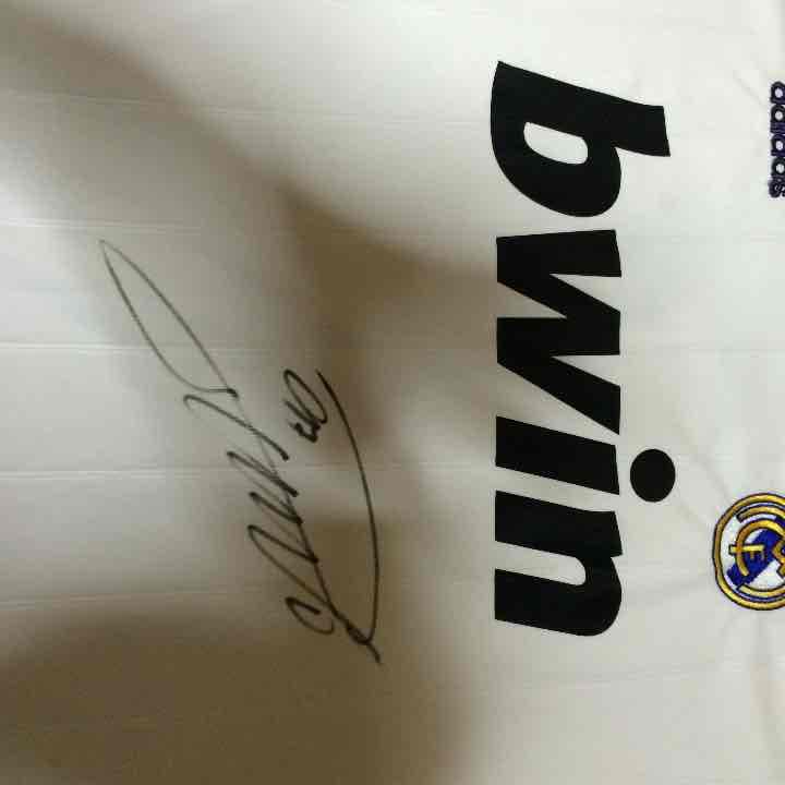 レアルマドリード ユニホームクリロナサイン入り