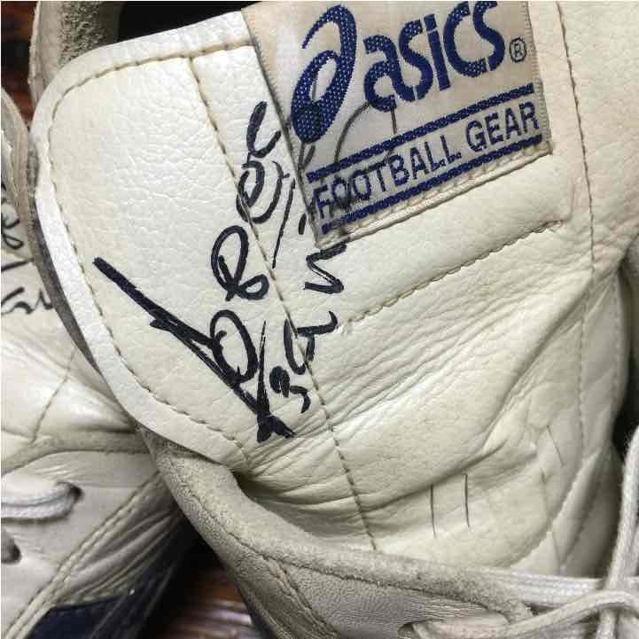 元ベガルタ仙台 ロペス選手のスパイク 本人サイン入り